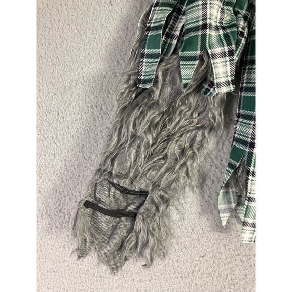 Boys Werewolf Costume XL Halloween‎ Horror Monster Outfit with Faux Fur Details - Picture 8 of 12